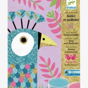 Atelier Sables Colorés Eblouissants Oiseaux Multicolore – Djeco 8