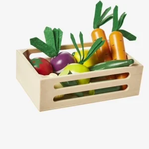 Cagette De Légumes Pour Dinette En Bois FSC® Multicolore – Vertbaudet 7