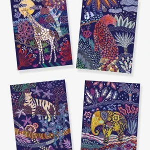 Cartes à Gratter Nature Luxuriante DJECO Violet – Djeco 8