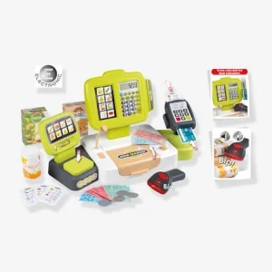 Grande Caisse Enregistreuse – SMOBY Vert – Smoby 16