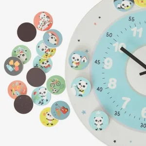 Horloge De La Journée Avec Magnets En Bois FSC® Multicolore – Vertbaudet 7