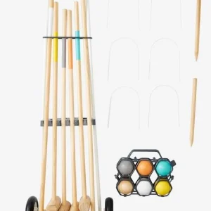 Jeu De Croquet Enfant En Bois FSC® Multicolore – Vertbaudet 9