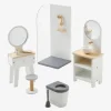 Mobilier De Salle De Bain Pour Poupée Mannequin En Bois FSC® Blanc – Vertbaudet 10