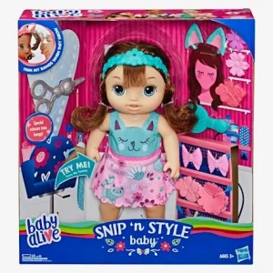 Poupée Coiffure Magique – Baby Alive Bleu – Hasbro 10