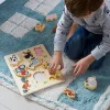 Puzzle à Encastrer Ferme En Bois FSC® Multicolore – Vertbaudet 8