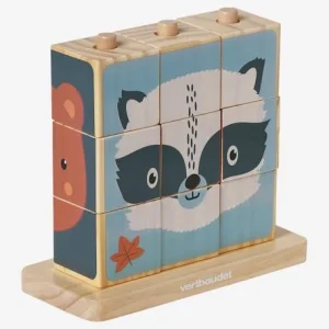 Puzzle De Cubes à Empiler En Bois FSC® Bois – Vertbaudet 10