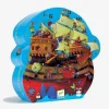 Puzzle Le Bateau De Barberousse 54 Pièces DJECO Multicolore – Djeco 11