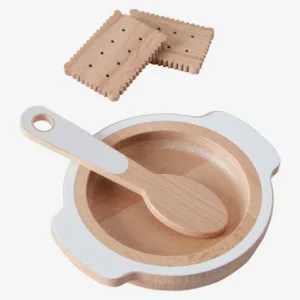 Set Accessoires Repas Poupon En Bois FSC® Blanc – Vertbaudet 11