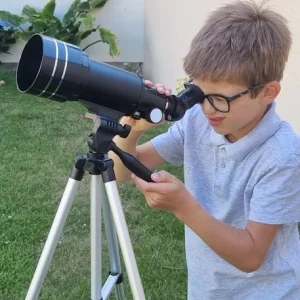 Télescope Lunaire 30 Activités – BUKI Noir – Buki 12