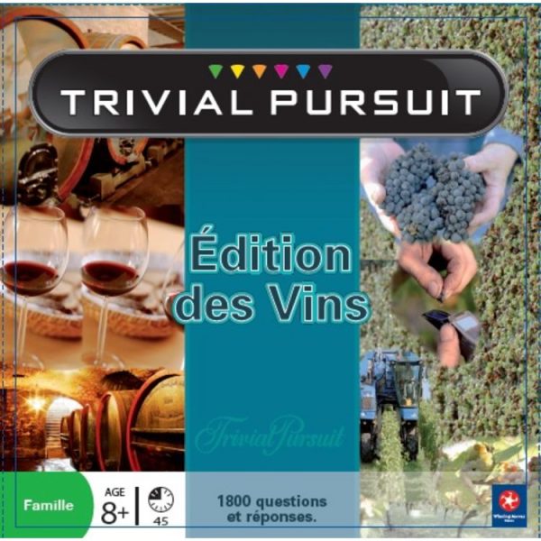 Tout neuf 🤩 WINNING MOVES WINNING MOVES Jeu Trivial Pursuit édition Des Vins 2014 🔥 1