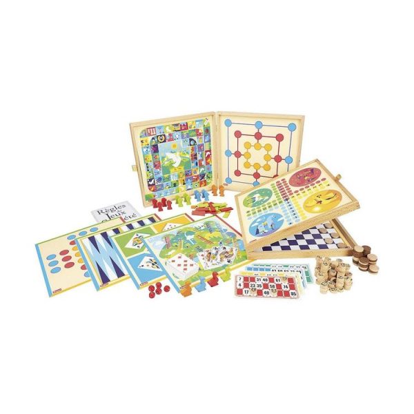 Top 10 ❤️ JeuJura Coffret De Jeux Classiques – 150 Regles ✨ 1