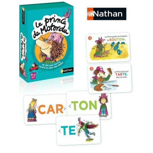 Nouveau 😀 Nathan Jeu De Cartes Motordu ❤️ 3