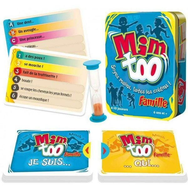 Vente flash 👏 Asmodee Mimtoo Famille ⭐ 3