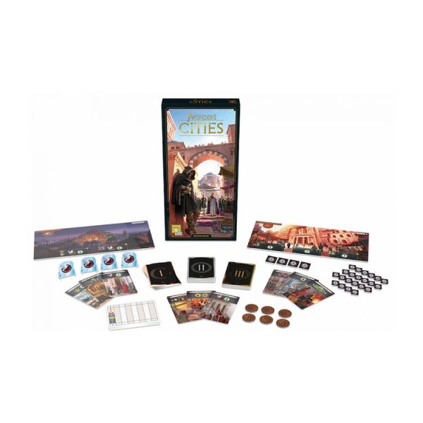 Grosses soldes 🥰 Asmodee 7 Wonders Extension Cities Nouvelle Edition 🧨 1