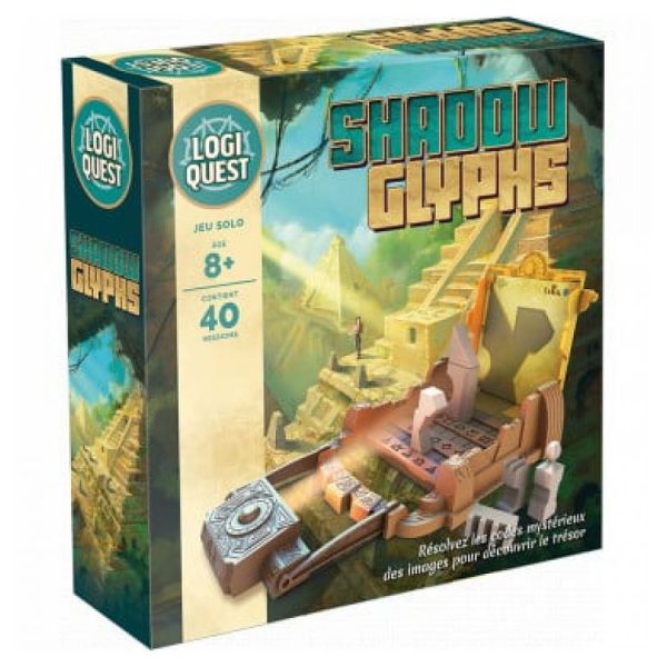 Sortie ⌛ Asmodee Jeu De Logique Logiquest Shadow Glyphs ⌛ 1