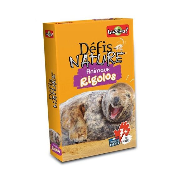 Nouveau ⭐ BIOVIVA Jeu Défis Nature – Animaux Rigolos 😍 1