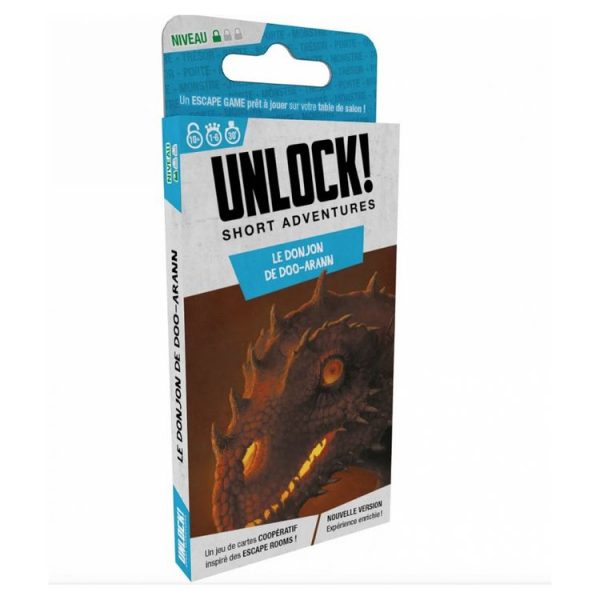 Remise 🔥 Asmodee Unlock Short Adventures – Le Donjon De Doo Arann 🔔 1