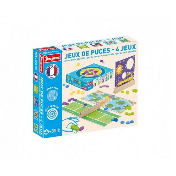 Sortie 🥰 JeuJura Coffret 4 Jeux : Jeux De Puces 🤩 1