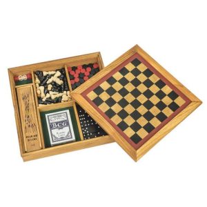 Bon marché 👏 Professor Puzzle Coffret Multijeux En Bois : Six En Un 🎁 6