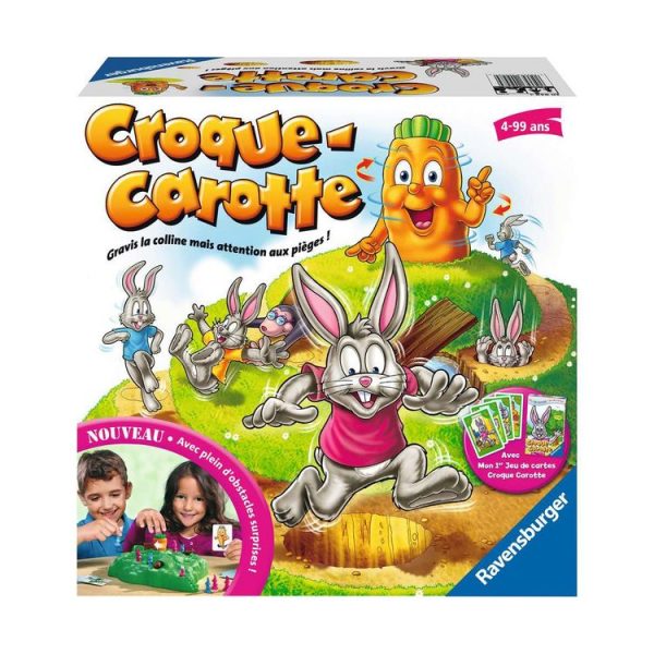 Promo ❤️ RAVENSBURGER Croque Carotte + Jeu De Cartes Inedit ⌛ 1