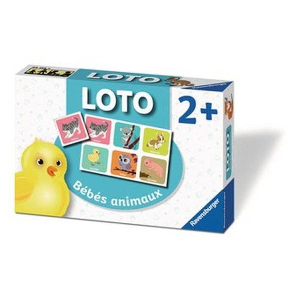 Nouveau 😀 RAVENSBURGER Jeu Loto Bébés Animaux 🥰 1