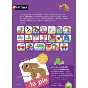 Bon marché ❤️ NATHAN Premières Lectures Jeu éducatif 🎁 9