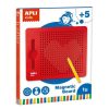 Remise ⭐ Apli Agipa Ardoise Magique Magnétique Rouge + 10 Fiches Enfant 🔥 13