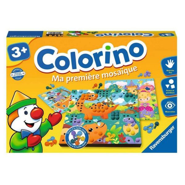 Le moins cher ✨ RAVENSBURGER Colorino : Ma Première Mosaïque 🛒 1