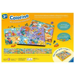 Le moins cher ✨ RAVENSBURGER Colorino : Ma Première Mosaïque 🛒 7