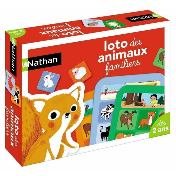 Meilleure vente 🔥 Nathan Loto Des Animaux Familiers ⌛ 1