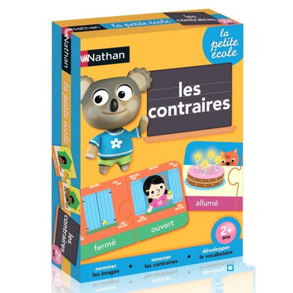 Meilleur prix 🥰 NATHAN Les Contraires Jeu De Logique ✔️ 1