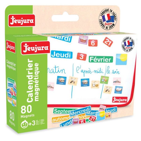 De gros 👍 JEUJURA Coffret Magnets Calendrier – 80 Caractères 🥰 1