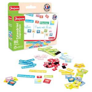 De gros 👍 JEUJURA Coffret Magnets Calendrier – 80 Caractères 🥰 6