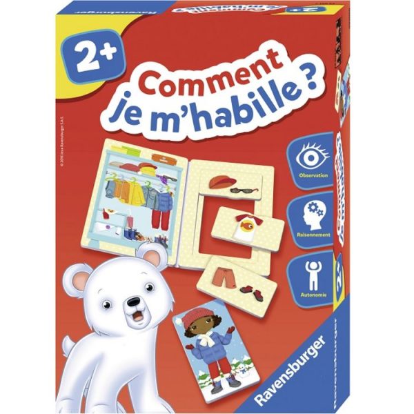 Meilleure vente 🔔 RAVENSBURGER Comment Je M’habille ? ✔️ 1