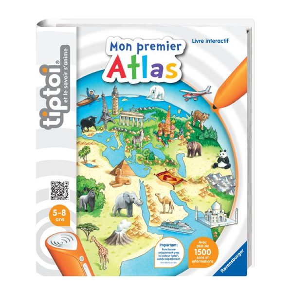 Meilleure affaire 🛒 RAVENSBURGER Livre Tiptoi – Mon Premier Atlas 🤩 1