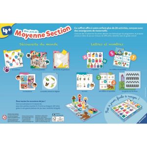 Promo 🎉 RAVENSBURGER Mes Jeux De Moyenne Section 🔥 9