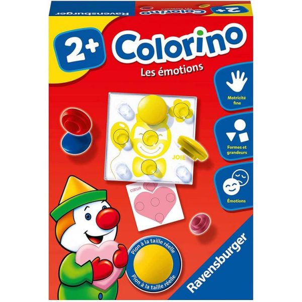 Meilleure affaire 💯 RAVENSBURGER Colorino Les Emotions En Couleurs ❤️ 3