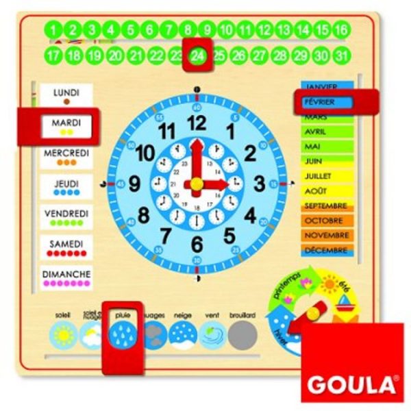 Top 10 🥰 Goula Calendrier-horloge 💯 1