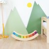 Coupon ⭐ Youdoit Planche D’équilibre Montessori ROKIT – Bois Massif – Arc-en-ciel 👍 5