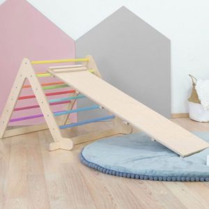 Budget 🔥 Youdoit Jeu D’équilibre Et Motricité Montessori PIKY – Couleur Bois Naturel Et Multicolore Pastel ⭐ 7