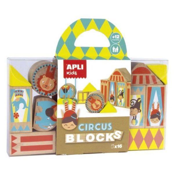 Acheter 🤩 Apli Agipa Blocs De Jeu En Bois Le Cirque 🛒 1