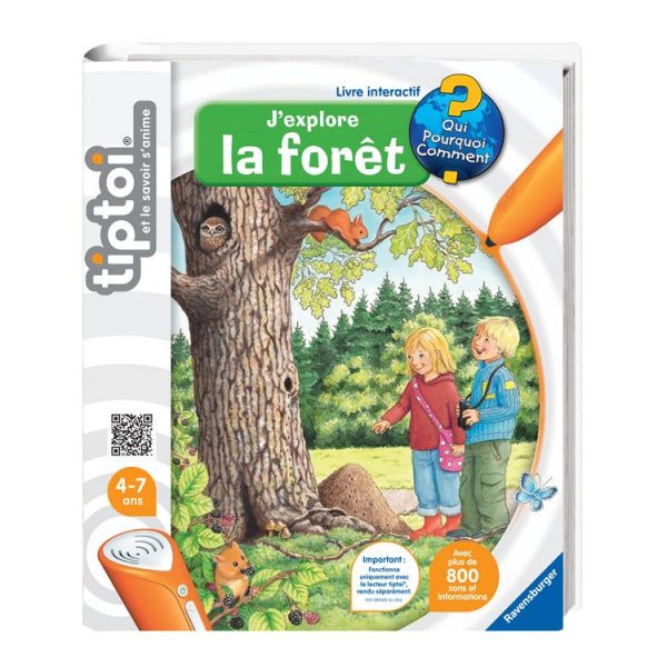 Offres 🧨 RAVENSBURGER Livre Tiptoi – J’explore La Forêt 🛒 1