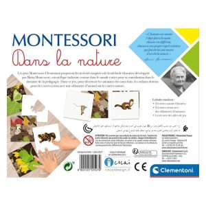 Nouveau 💯 CLEMENTONI MONTESSORI : LA NATURE 🌟 6