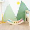 Vente flash 🎁 Youdoit Planche D’équilibre Montessori ROKIT – Bois Massif – Couleurs Pastel 🥰 13