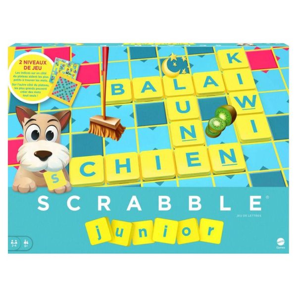 Meilleur prix 🔔 MATTEL Jeu Scrabble Junior 🔔 1
