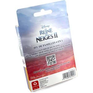 Promo 👏 CARTAMUNDI Jeu De Famille Reine Des Neiges – Jeu De Cartes 4 En 1 ✨ 9