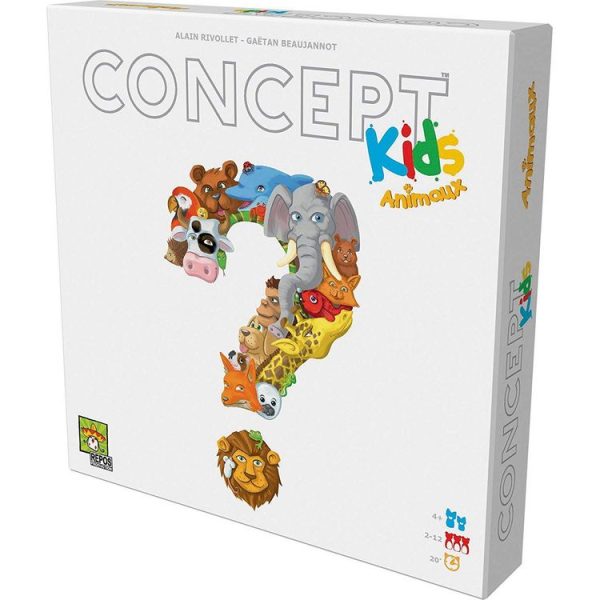 Coupon 🎁 ASMODEE Jeu Concept Kid’s : Animaux 🎉 1