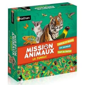 Meilleur prix ✨ DISET Jeu Mission Animaux – La Jungle 💯 6