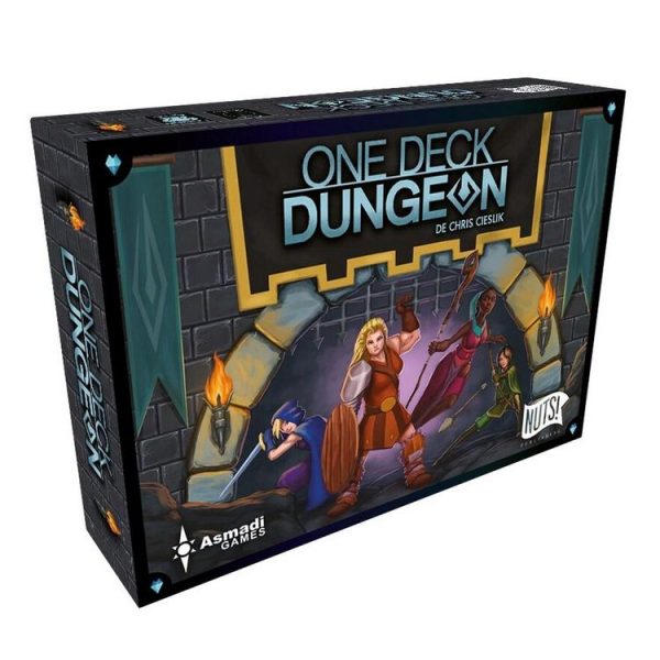 Bon marché 🤩 Blackrock Editions One Deck Dungeon 😉 1