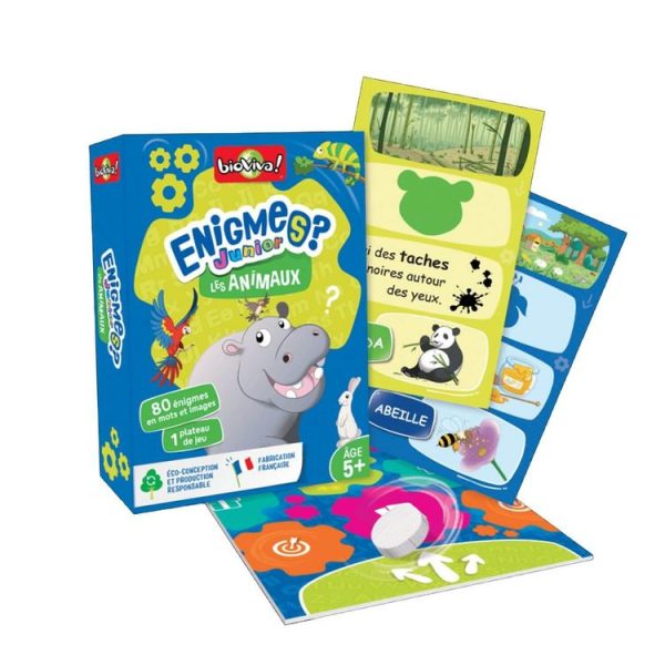 Le moins cher 🧨 Bioviva Enigmes Junior – Les Animaux ❤️ 3